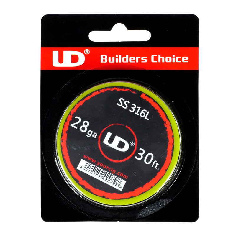 UD Edelstahl Draht (SS316L) - 9 m Rolle 