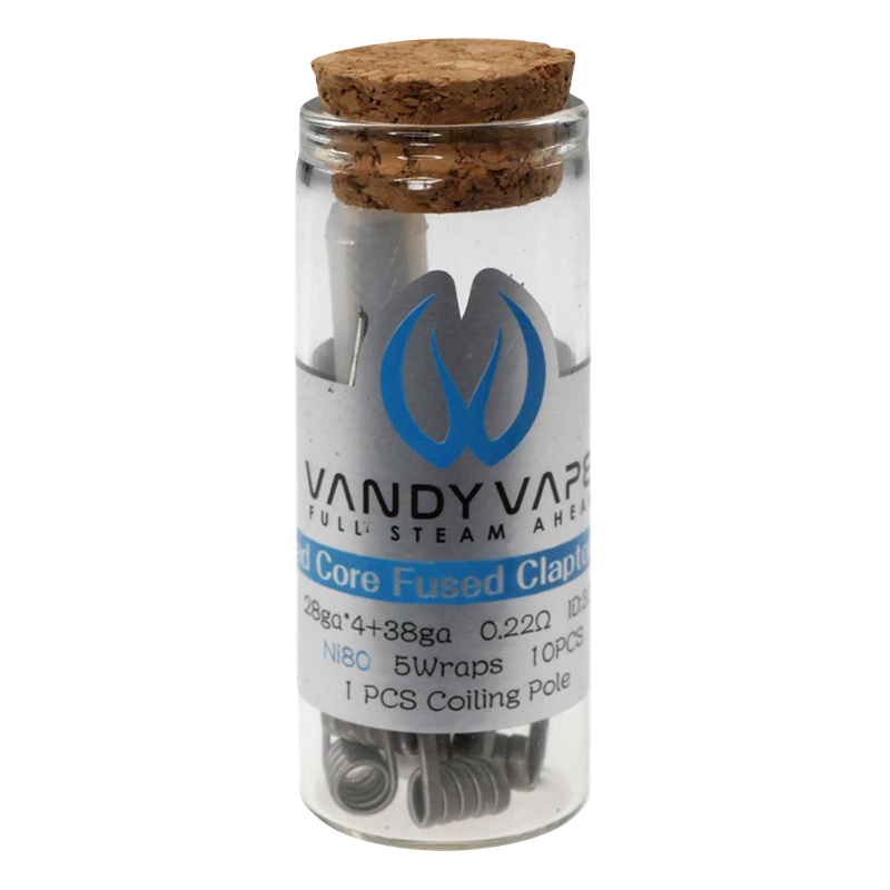 VandyVape Quad Core Fused Clapton Coil - 28ga*4+38ga Ni80 