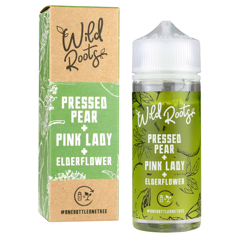 Wild Roots - Pressed Pear - 100 ml E-Liquid
