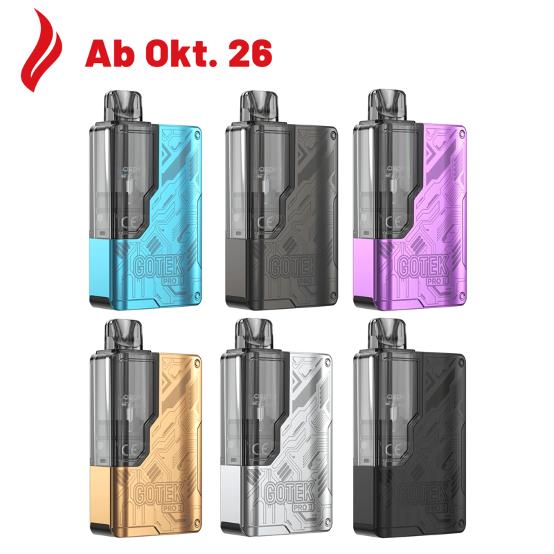 Aspire Gotek Pro 2 - Pod System - 2500 mAh - 4,5 ml
