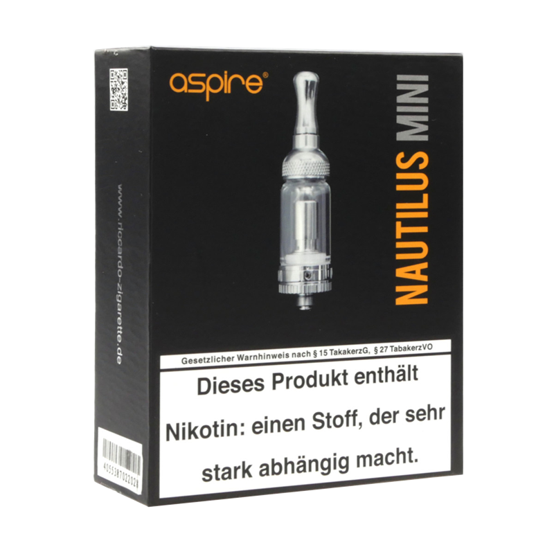 Aspire Nautilus Mini - MTL Clearomizer - 2,0 ml - 19 mm 