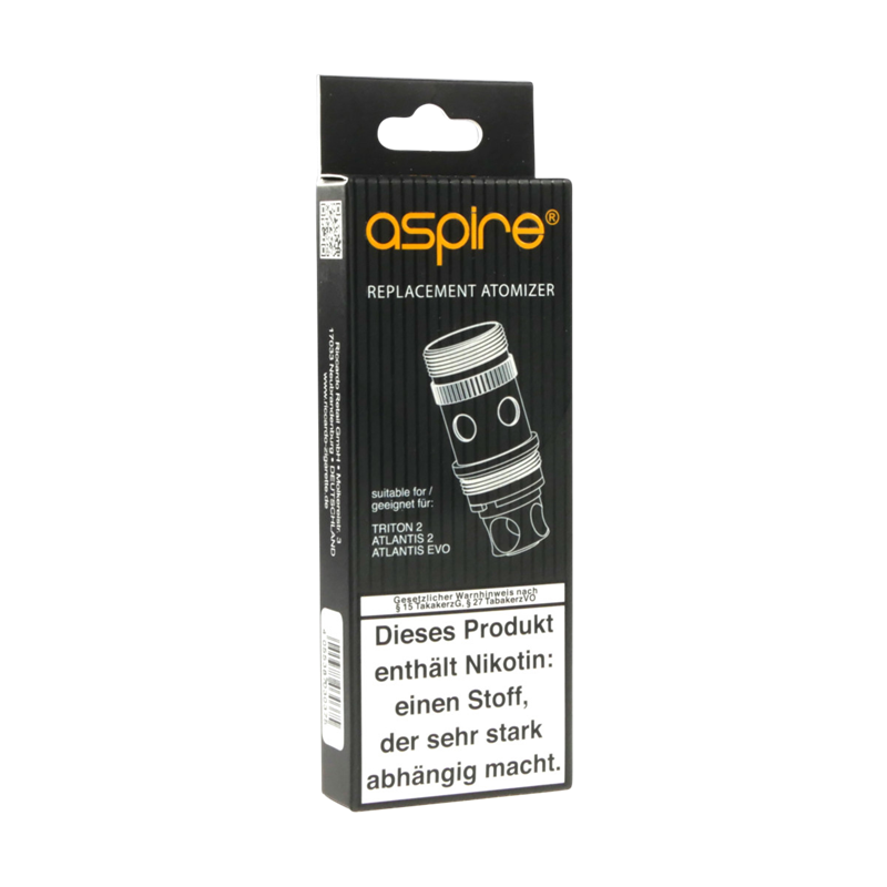 Aspire Triton Verdampferkopf - 5 St�ck - 1,8 Ohm 