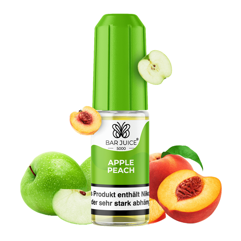 Bar Juice 5000 - Apple Peach - 10 ml Nikotinsalz Liquid