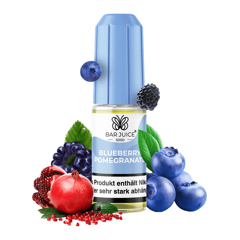 Bar Juice 5000 - Blueberry Pomegranate - 10 ml Nikotinsalz Liquid