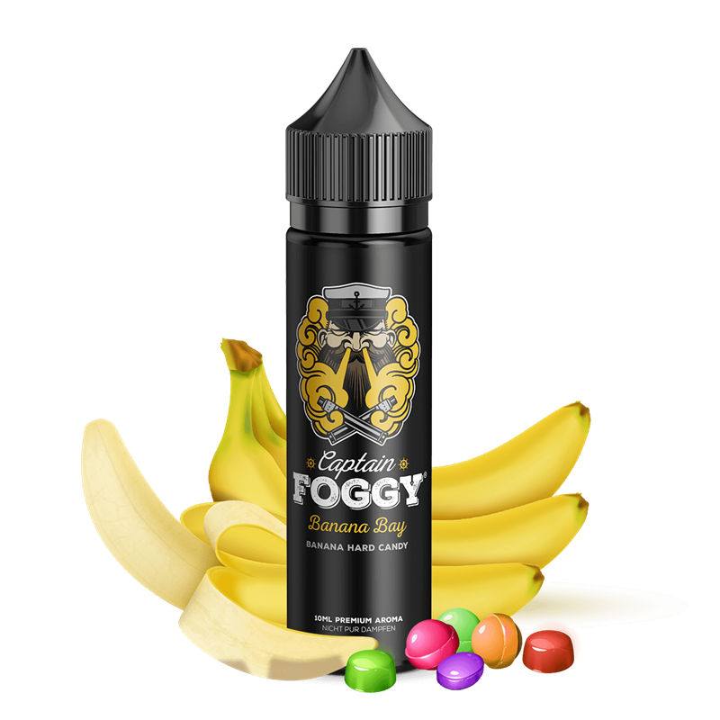 Captain Foggy Aroma - Banana Bay - 10 ml Longfill