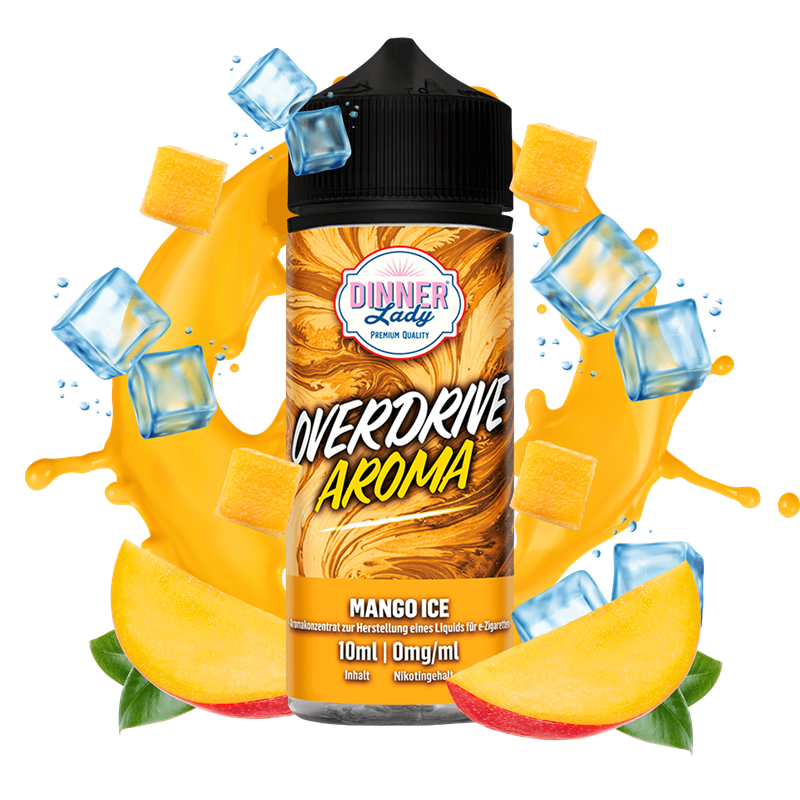 Dinner Lady Overdrive - Mango Ice - 10 ml Longfill