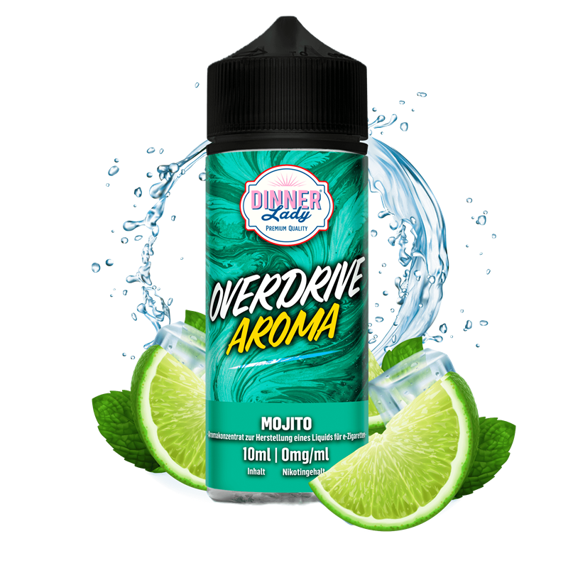 Dinner Lady Overdrive - Mojito - 10 ml Longfill