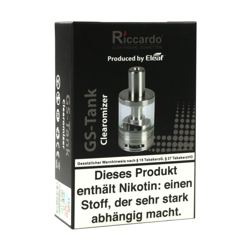 Riccardo GS Tank Clearomizer 3,0 ml 