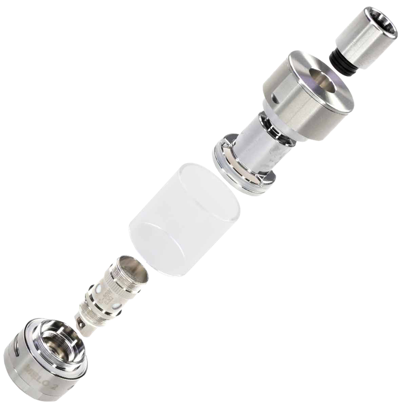 Eleaf Melo2 Clearomizer 22 mm - 4,5 ml - silber - DL / MTL  