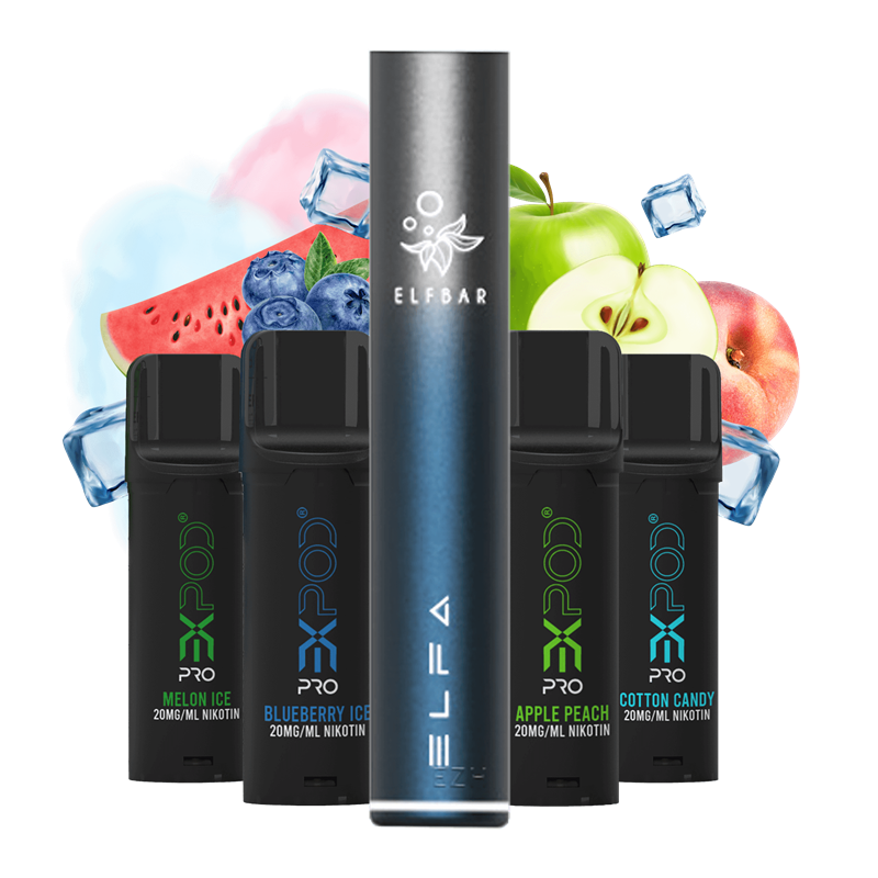 ELF Bar ELFA Bundle 1 + 4 vorgefllte Kartuschen