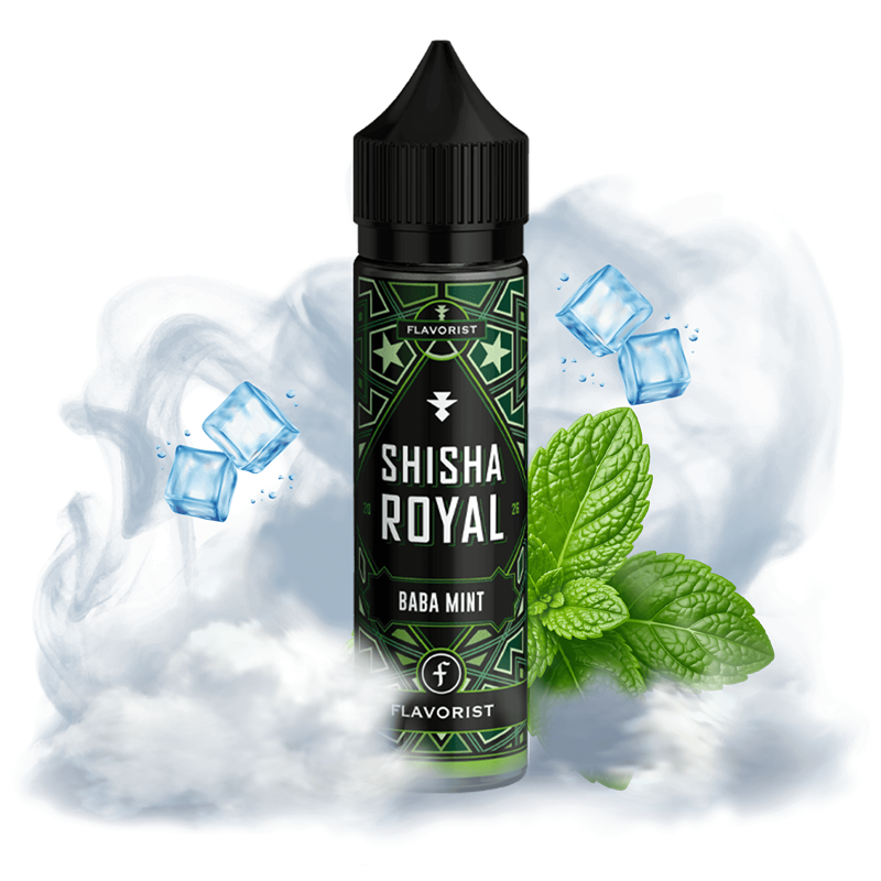 Flavorist Aroma - Shisha Royal - Baba Mint- 10 ml Longfill