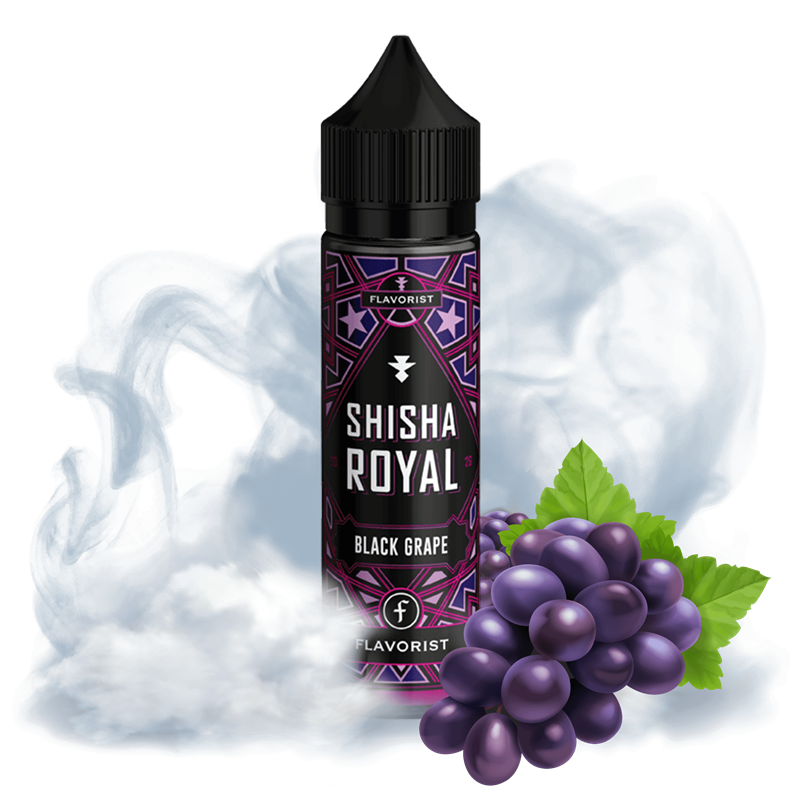 Flavorist Aroma - Shisha Royal - Black Grape- 10 ml Longfill