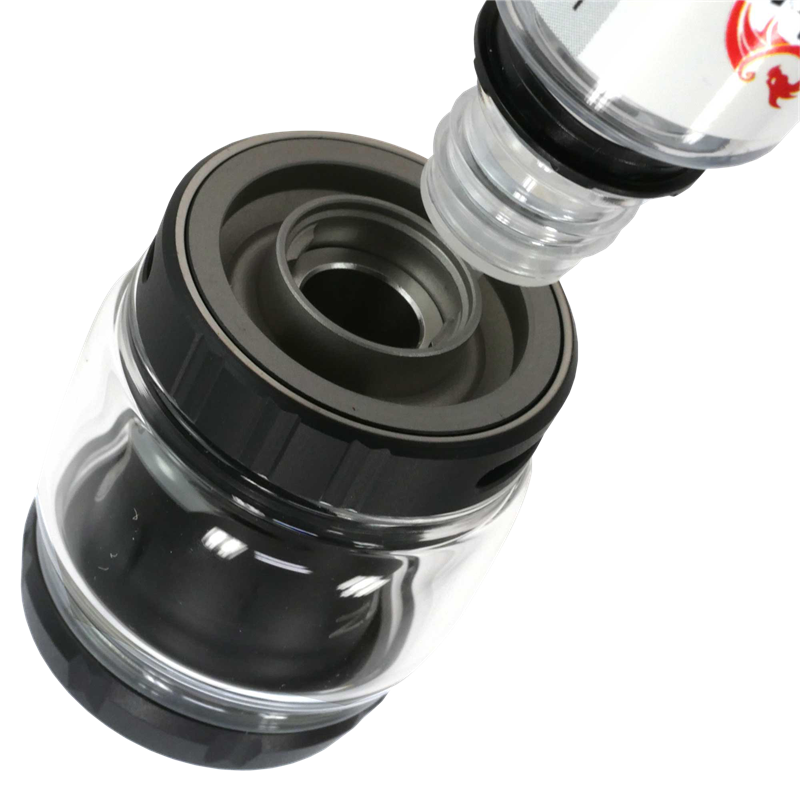 BA-Ware GeekVape ZX RTA Verdampfer - 25 mm - 4,5 ml - rot / schwarz 