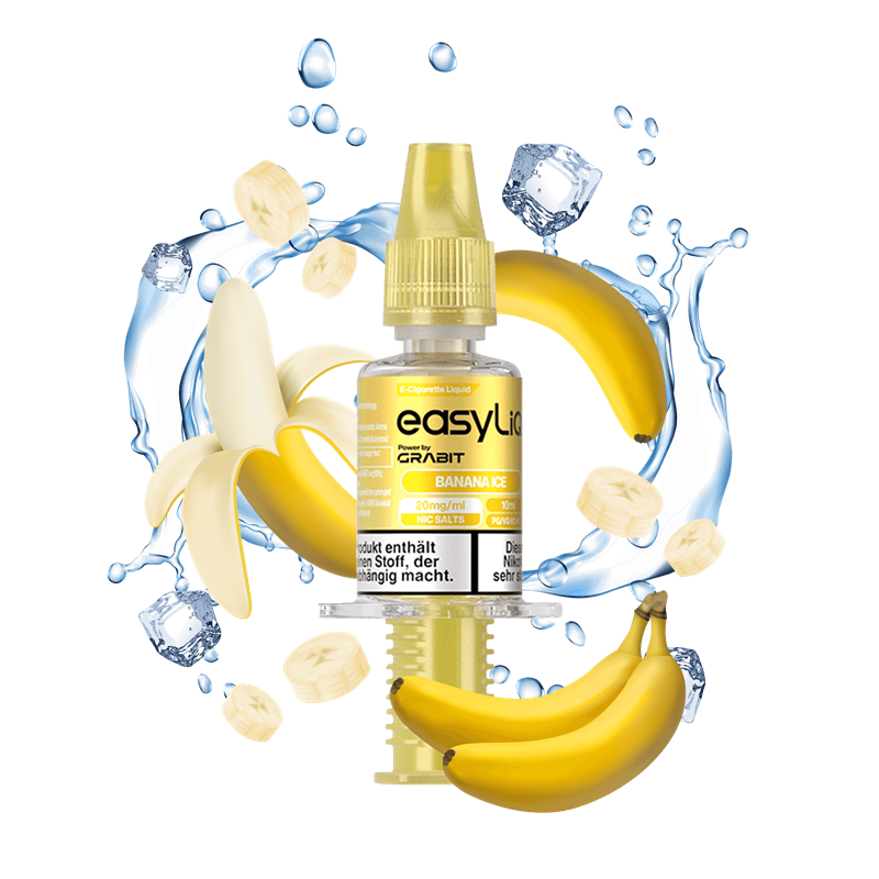 Grabit EasyLiQ - Banana Ice - 10 ml Nikotinsalz Liquid
