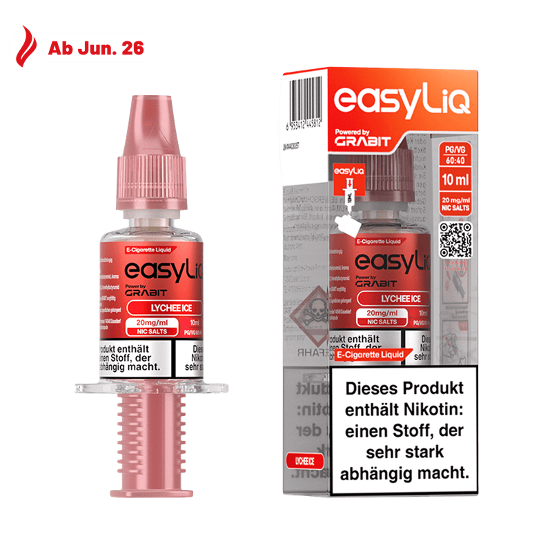 Grabit EasyLiQ - Lychee Ice - 10 ml Nikotinsalz Liquid