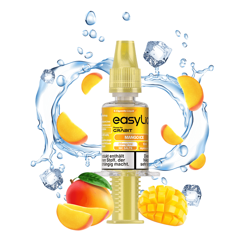 Grabit EasyLiQ - Mango Ice - 10 ml Nikotinsalz Liquid