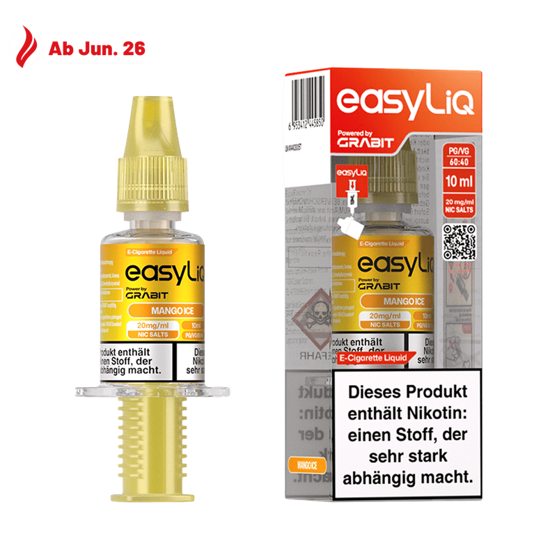 Grabit EasyLiQ - Mango Ice - 10 ml Nikotinsalz Liquid