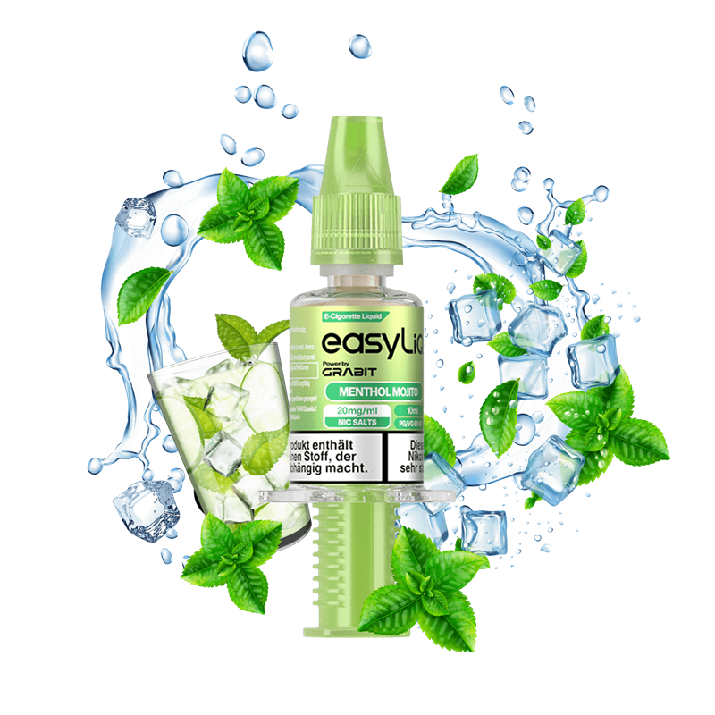 Grabit EasyLiQ - Menthol Mojito - 10 ml Nikotinsalz Liquid