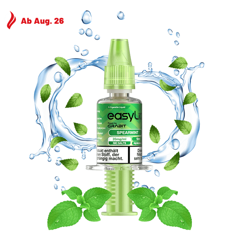Grabit EasyLiQ - Spearmint - 10 ml Nikotinsalz Liquid