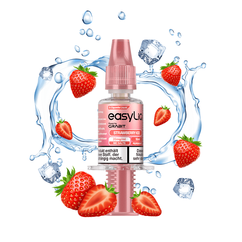 Grabit EasyLiQ - Strawberry Ice - 10 ml Nikotinsalz Liquid
