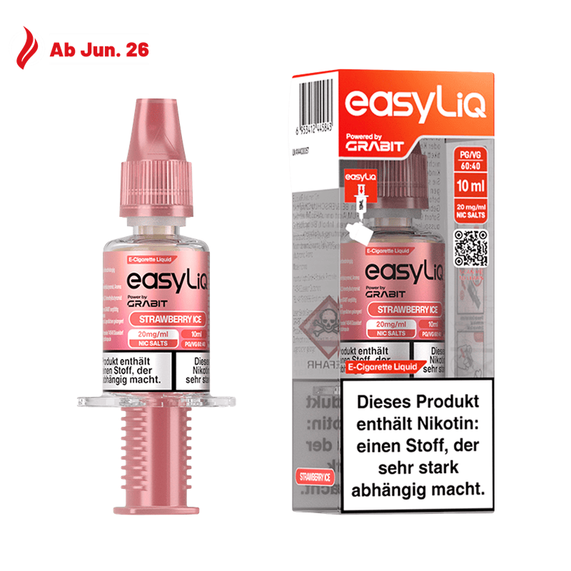 Grabit EasyLiQ - Strawberry Ice - 10 ml Nikotinsalz Liquid