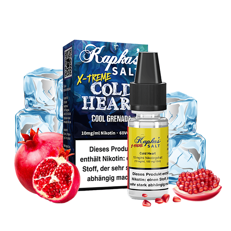 Kapkas Flava Xtreme -  Cold Heart - 10 ml Nikotinsalz Liquid