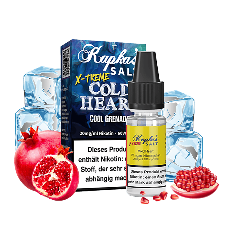 Kapkas Flava Xtreme -  Cold Heart - 10 ml Nikotinsalz Liquid