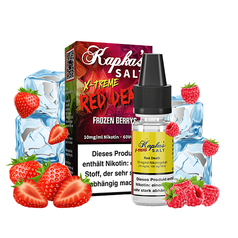 Kapkas Flava Xtreme -  Red Death - 10 ml Nikotinsalz Liquid