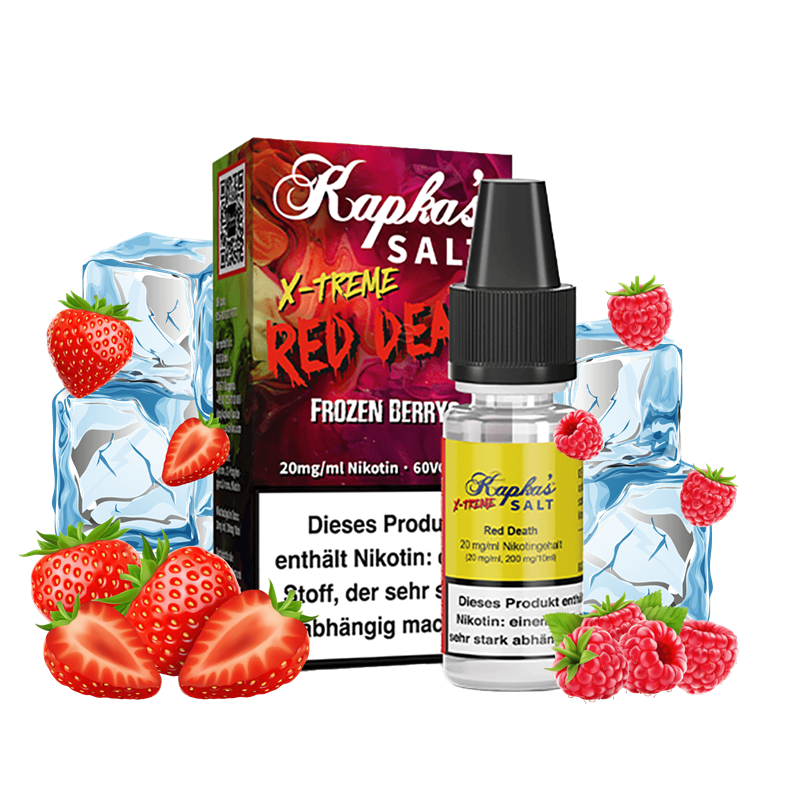 Kapkas Flava Xtreme -  Red Death - 10 ml Nikotinsalz Liquid