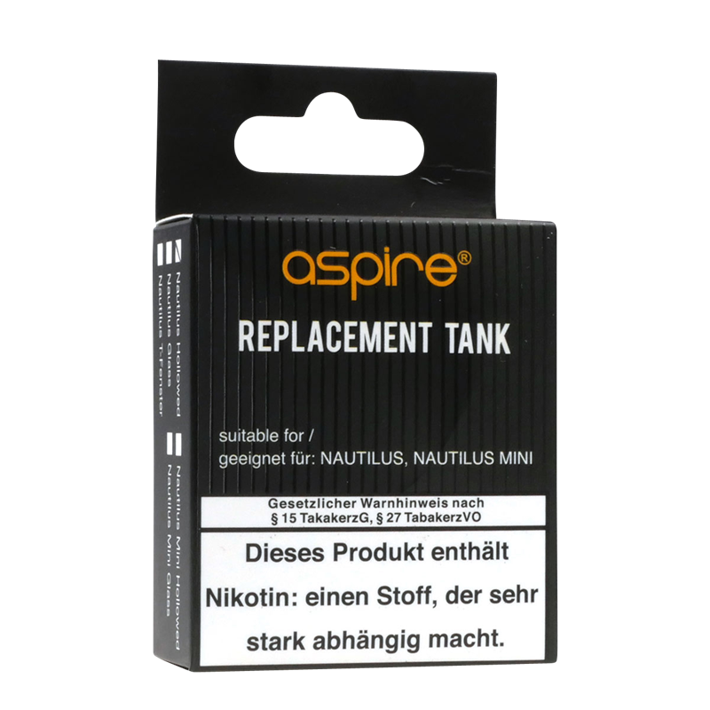 Aspire Nautilus Mini Hollowed Design Stahltank 