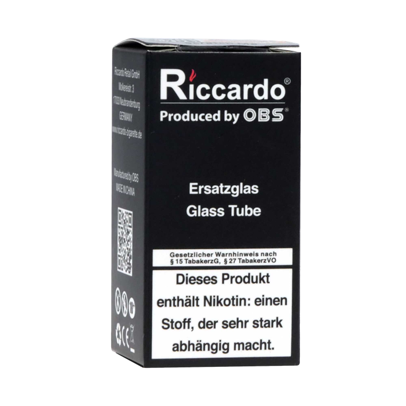 OBS Ersatzglas - 4,0ml - OBS Crius II Dual Coil  RTA - 25 mm  