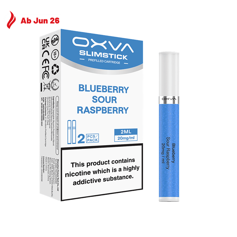 OXVA SlimStick Einweg Pod - Blueberry Sour Raspberry - 2er Pack