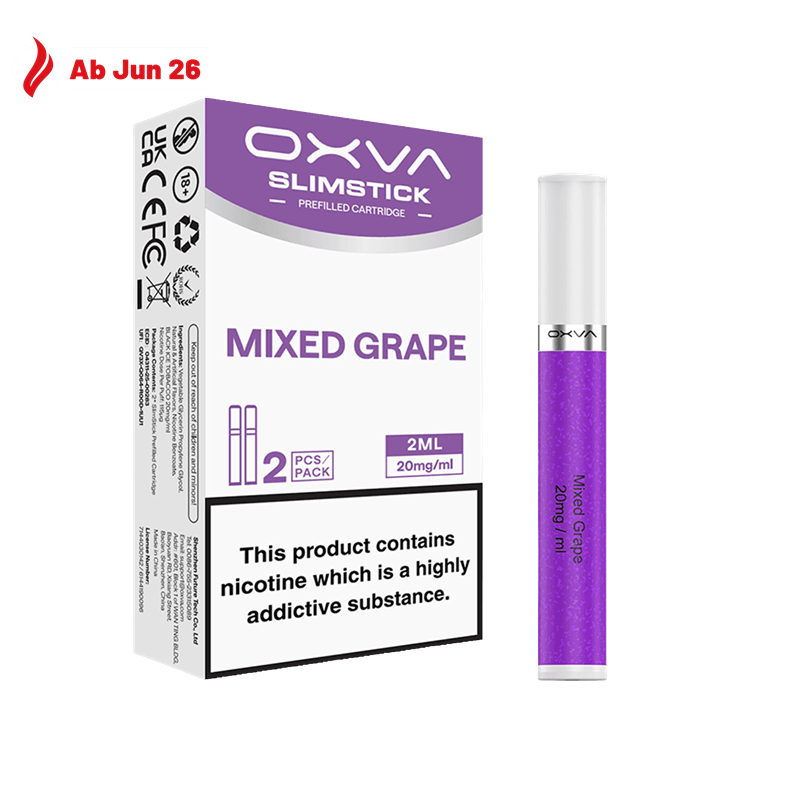 OXVA SlimStick Einweg Pod - Mixed Grape - 2er Pack
