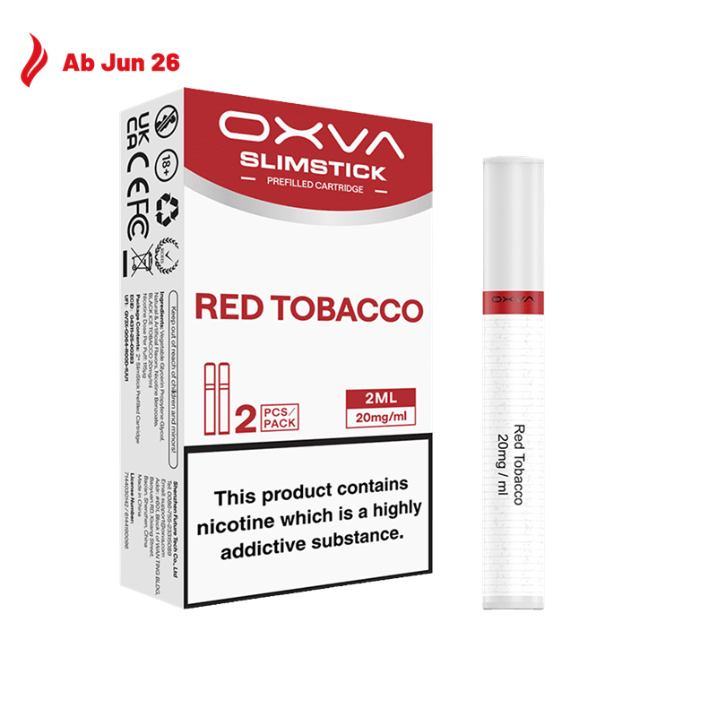 OXVA SlimStick Einweg Pod - Red Tobacco - 2er Pack