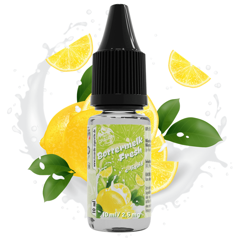 Red Dragon E-Liquid Bottermelk Fresh - 10 ml