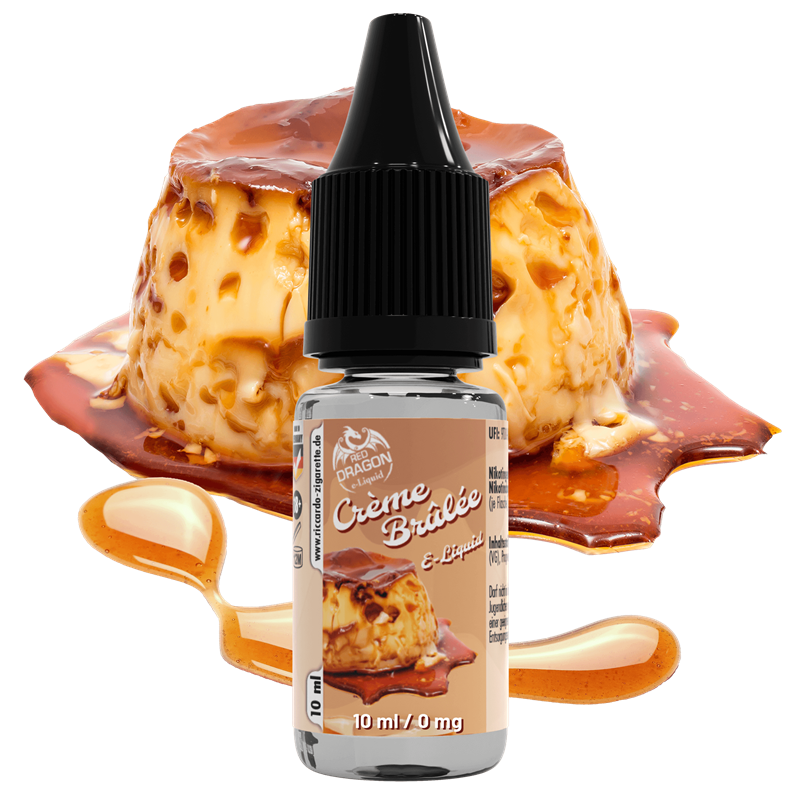 Red Dragon E-Liquid Cr�me Br�l�e - 10 ml