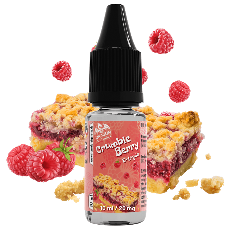 Red Dragon E-Liquid Crumble Berry - 10 ml