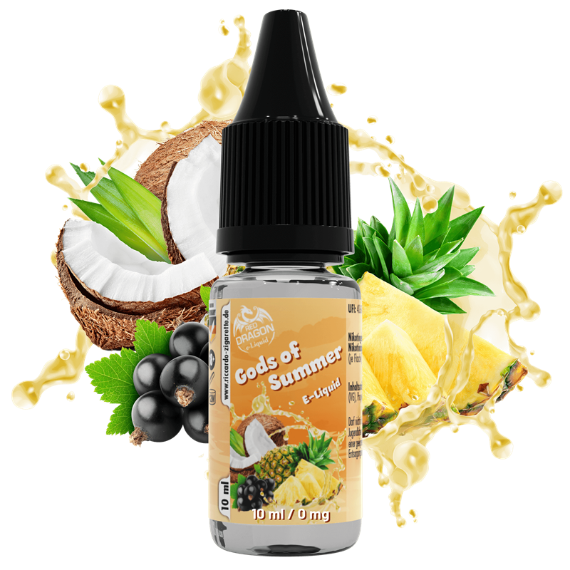 Red Dragon E-Liquid Gods of Summer - 10 ml