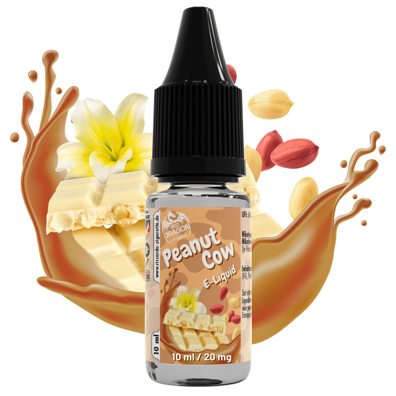 Red Dragon E-Liquid Peanut Cow - 10 ml