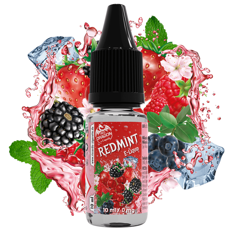Red Dragon E-Liquid Redmint - 10 ml