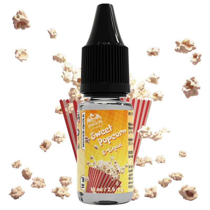 Red Dragon E-Liquid Sweet Popcorn - 10 ml