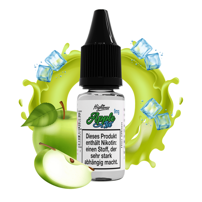 Riccardo HighTense - Apple Ice - 10 ml Nikotinsalz Liquid