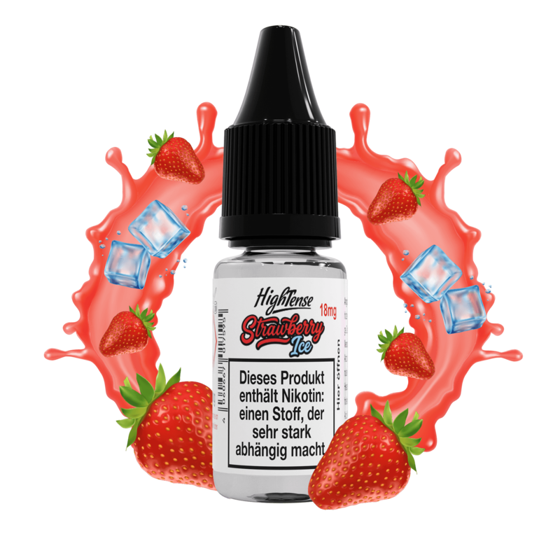 Riccardo HighTense Strawberry Ice Nikotinsalz Liquid 10ml