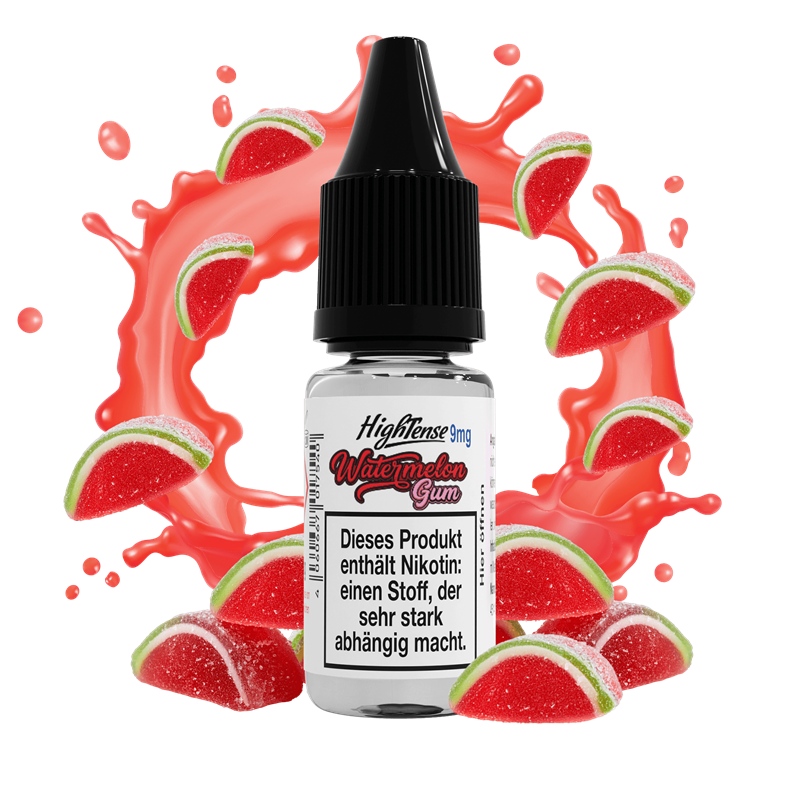 Riccardo HighTense - Watermelon Gum - 10 ml Nikotinsalz Liquid
