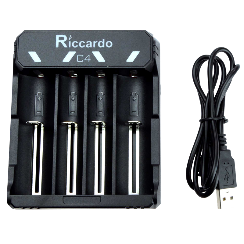 Riccardo Ladegerät - C4 - Charger für Akkuzellen 