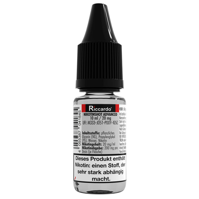 Riccardo® Advanced Nikotin-Shot 20 mg/ml - 10 ml