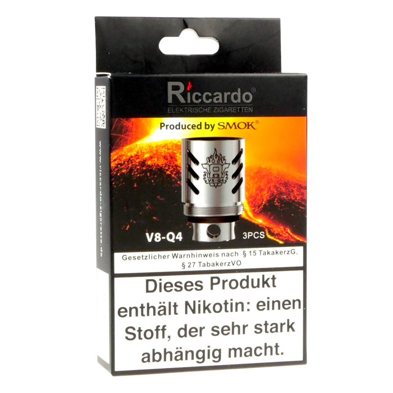 SMOK V8-Q4 Coil 0,15 Ohm - 50-180 W - 3er Pack 