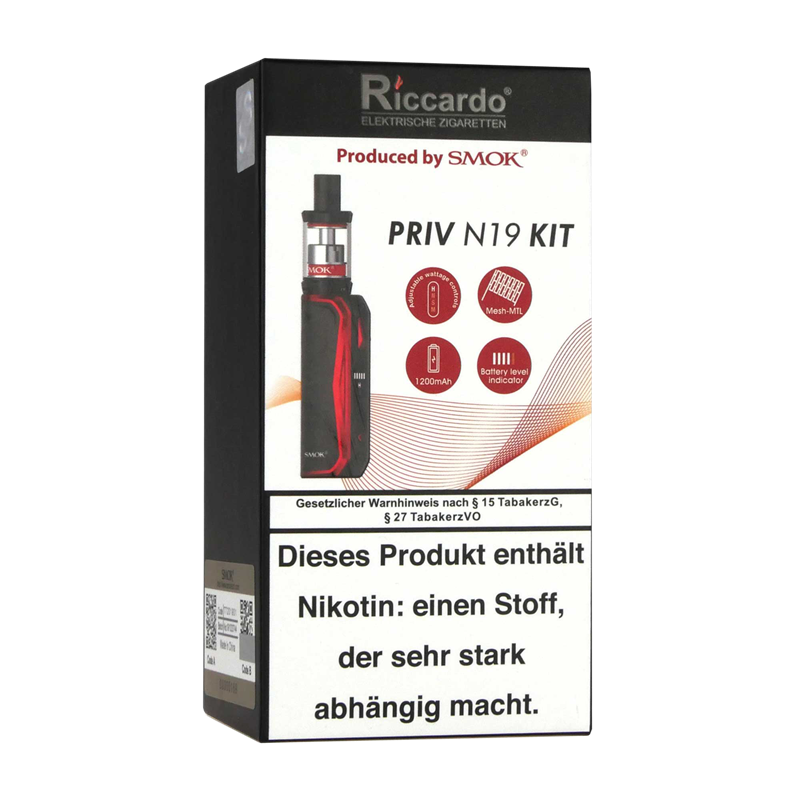 SMOK Priv N19 Kit - E-Zigarette - 1200 mAh - 2,0 ml  
