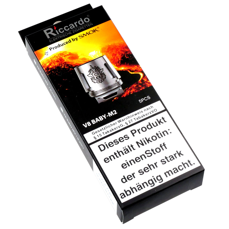 SMOK V8 Baby-M2 fr TFV8 Big Baby - 30-70 Watt - 5er Pack  