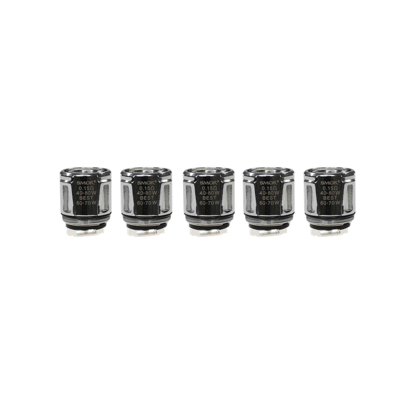 SMOK V8 Baby-Meshed fr TFV8 Big Baby - 40-80 Watt- 5er Pack 